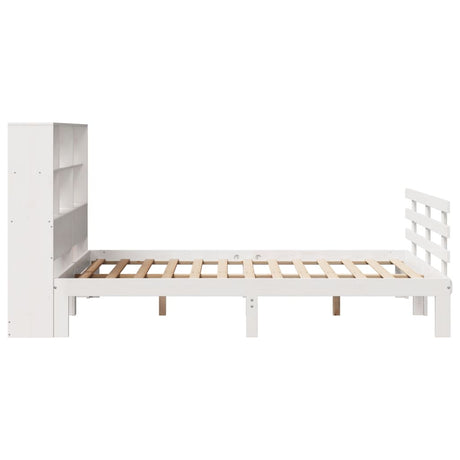 Bookcase Bed Without Mattress Small Double Solid Wood Pine