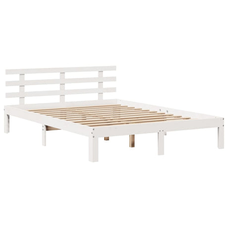 Bookcase Bed Without Mattress Small Double Solid Wood Pine