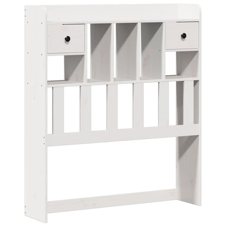 Bookcase Bed Without Mattress Solid Wood Pine