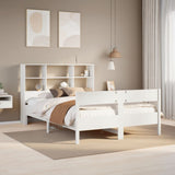Bookcase Bed Without Mattress 200X200Cm Solid Wood Pine