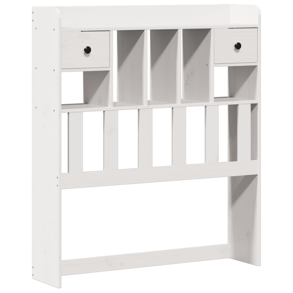 Bookcase Bed Without Mattress Solid Wood Pine