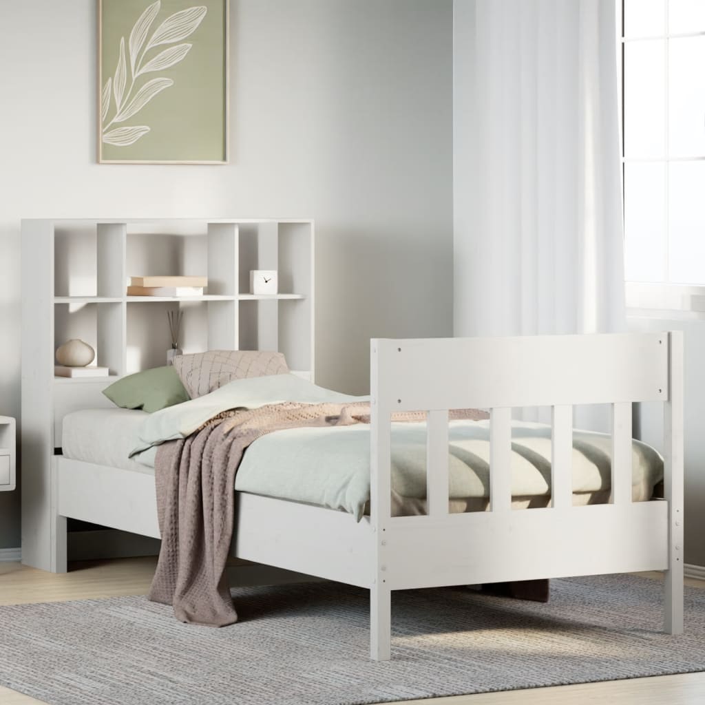 Bed Frame Without Mattress King Size Solid Wood Pine