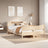 Bed Frame Without Mattress Solid Wood Pine