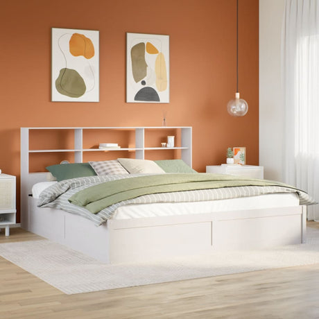 Bed Frame Without Mattress Solid Wood Pine