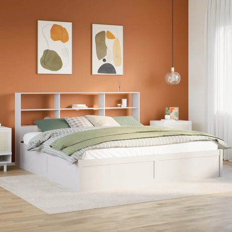 Bed Frame Without Mattress Solid Wood Pine
