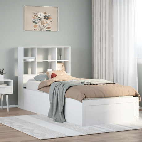 Bed Frame Without Mattress Solid Wood Pine