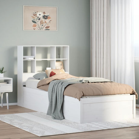 Bed Frame Without Mattress Solid Wood Pine