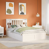 Bed Frame Without Mattress Solid Wood Pine
