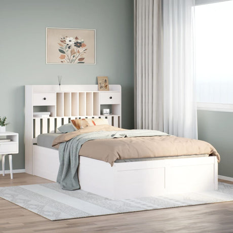 Bed Frame Without Mattress Solid Wood Pine