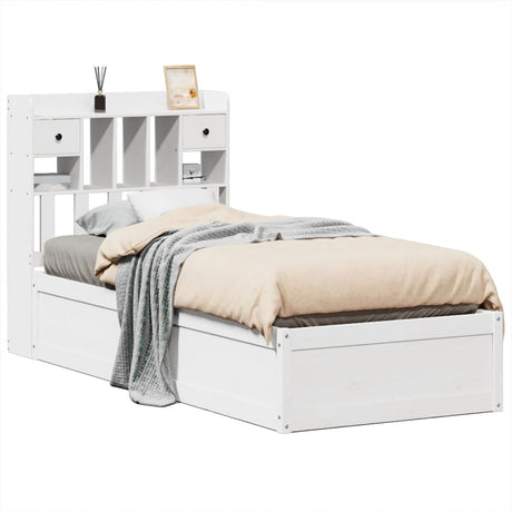 Bed Frame Without Mattress Solid Wood Pine