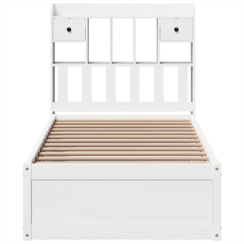 Bed Frame Without Mattress Solid Wood Pine