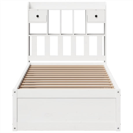 Bed Frame Without Mattress Solid Wood Pine