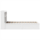 Bed Frame Without Mattress Solid Wood Pine