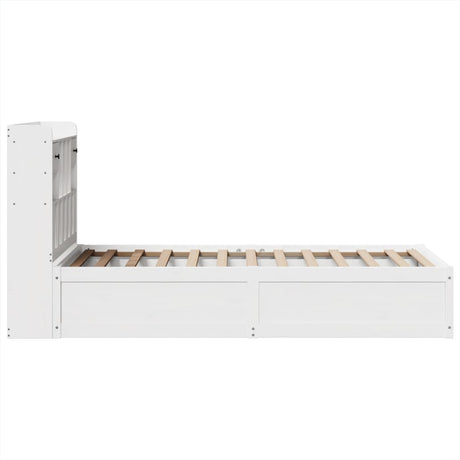 Bed Frame Without Mattress Solid Wood Pine
