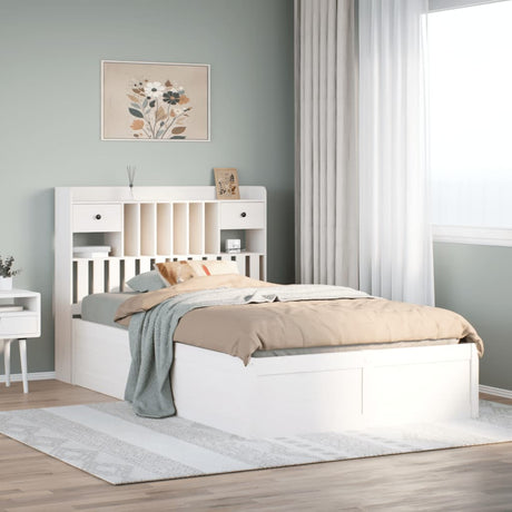 Bed Frame Without Mattress Solid Wood Pine