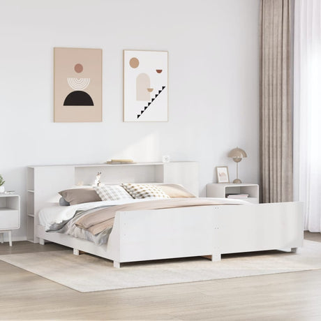 Bed Frame Without Mattress King Size Solid Wood Pine