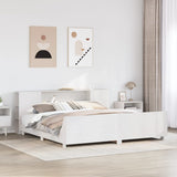 Bed Frame Without Mattress King Size Solid Wood Pine