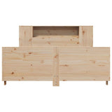 Bed Frame Without Mattress King Size Solid Wood Pine