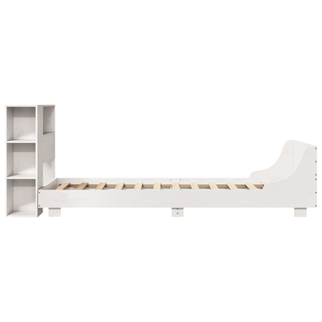 Bed Frame Without Mattress Solid Wood Pine