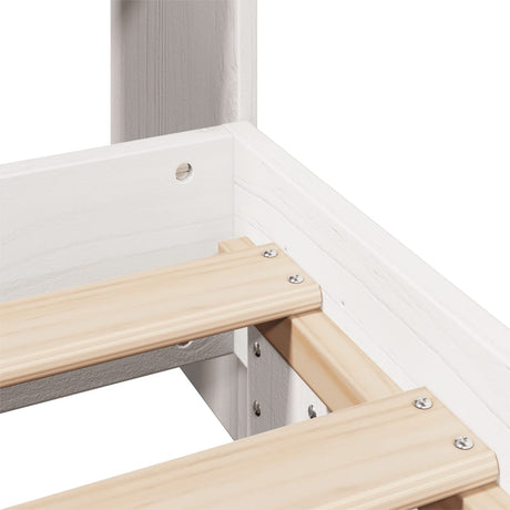 Bed Frame Without Mattress Solid Wood Pine