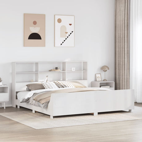 Bed Frame Without Mattress Solid Wood Pine