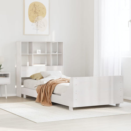 Bed Frame Without Mattress Solid Wood Pine