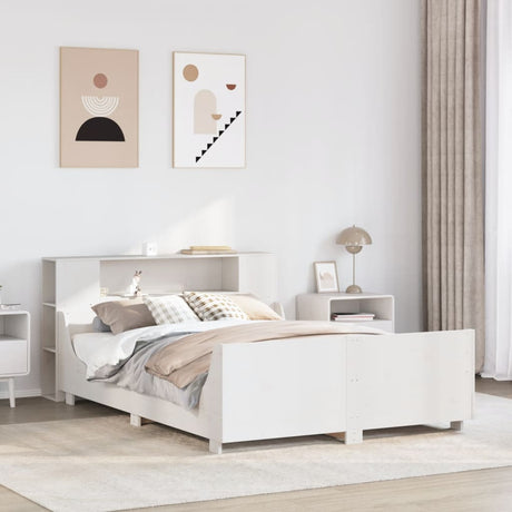Bed Frame Without Mattress King Size Solid Wood Pine