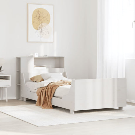 Bed Frame Without Mattress Solid Wood Pine