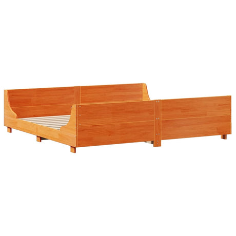Bookcase Bed Without Mattress Solid Wood