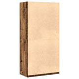 Wardrobe Old Wood 100x50x200 cm Engineered Wood