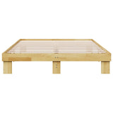 Bed Frame Without Mattress Solid Wood Oak