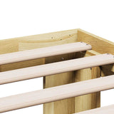 Bed Frame Without Mattress Solid Wood Oak