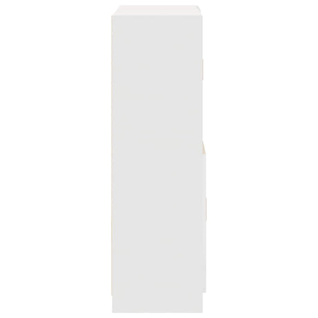 2 Piece Kitchen Cabinet Set Engineered Wood