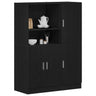 2 Piece Kitchen Cabinet Set Engineered Wood