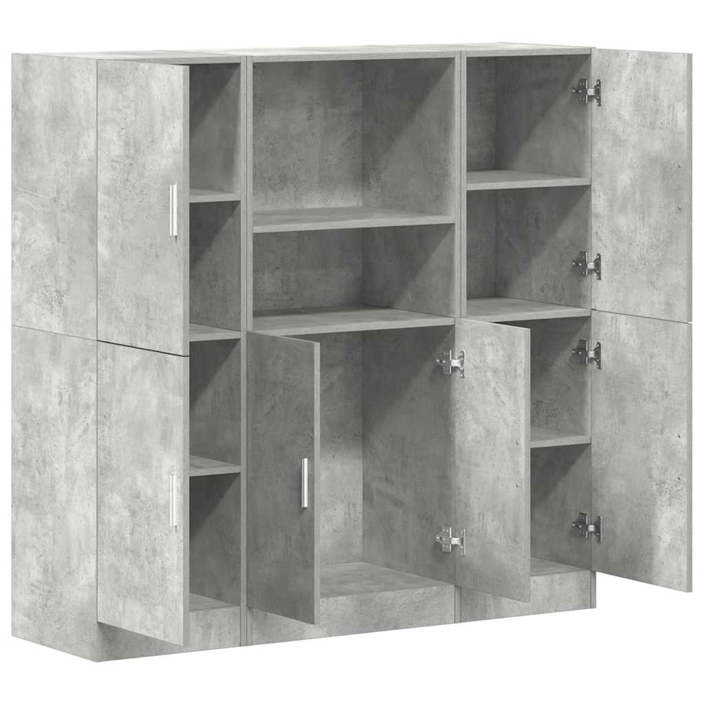 3 Piece Kitchen Cabinet Set Engineered Wood