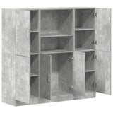 3 Piece Kitchen Cabinet Set Engineered Wood