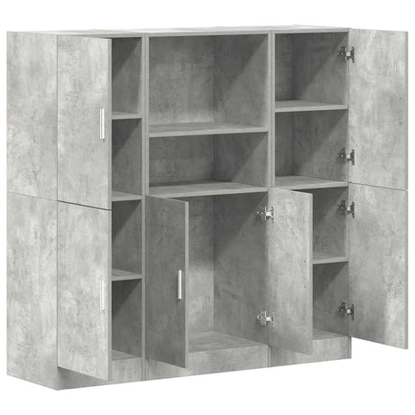 3 Piece Kitchen Cabinet Set Engineered Wood