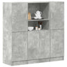 3 Piece Kitchen Cabinet Set Engineered Wood