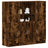 3 Piece Kitchen Cabinet Set Engineered Wood