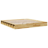 Bed Frame Without Mattress Solid Wood Oak