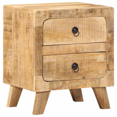 Bedside Cabinet 2 Pcs 40X32X46 Cm Solid Wood Reclaimed