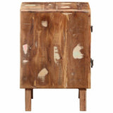 Bedside Cabinet 2 Pcs 40X32X46 Cm Solid Wood Reclaimed