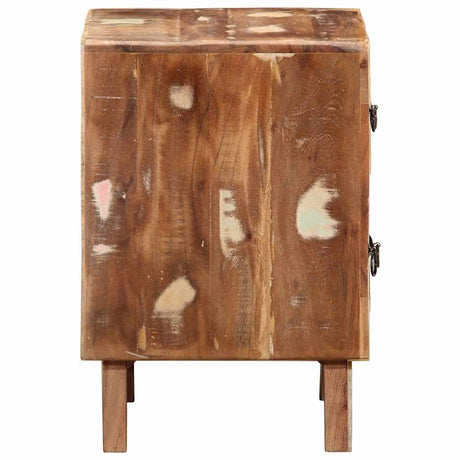 Bedside Cabinet 2 Pcs 40X32X46 Cm Solid Wood Reclaimed