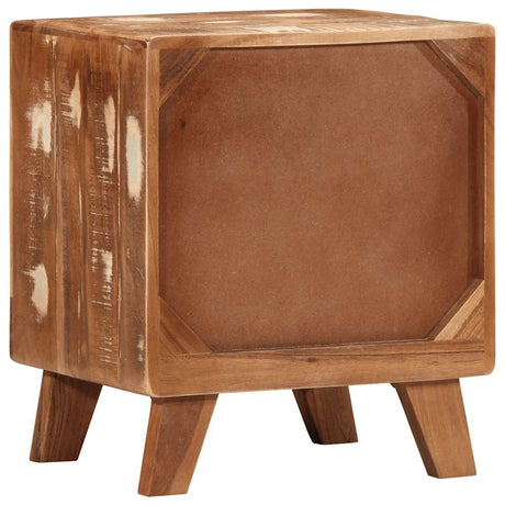 Bedside Cabinet 2 Pcs 40X32X46 Cm Solid Wood Reclaimed