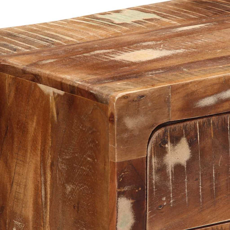 Bedside Cabinet 2 Pcs 40X32X46 Cm Solid Wood Reclaimed