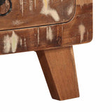 Bedside Cabinet 2 Pcs 40X32X46 Cm Solid Wood Reclaimed