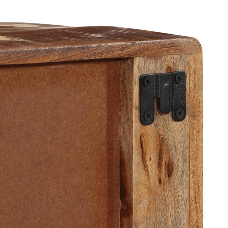 Wall-Mounted Tv Cabinet 100X32X25 Cm Solid Wood Reclaimed