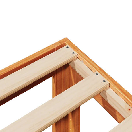 Bed Frame Without Mattress Solid Wood Pine