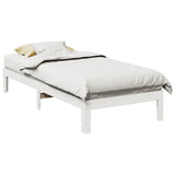 Bed Frame Without Mattress Solid Wood Pine