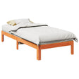 Bed Frame Without Mattress Solid Wood Pine